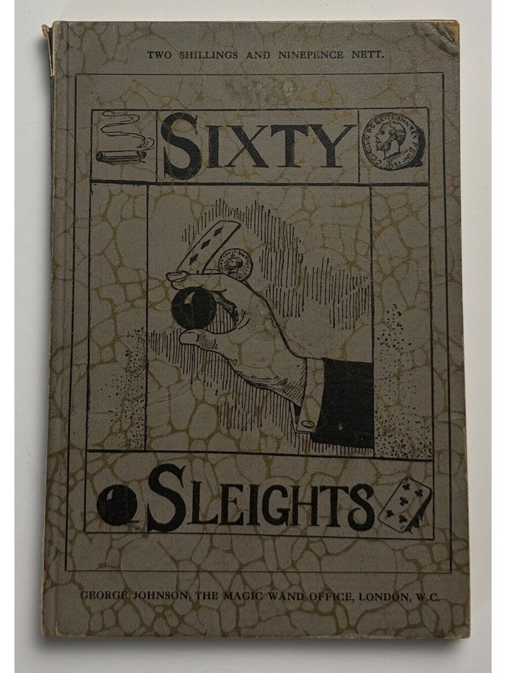 Sixty Sleights Sleight of Hand Magic Tricks PB